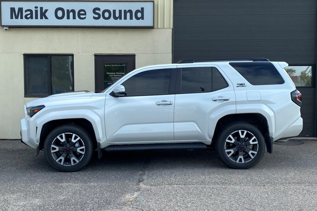 Toyota 2025 4Runner with professional window tint in North Bay